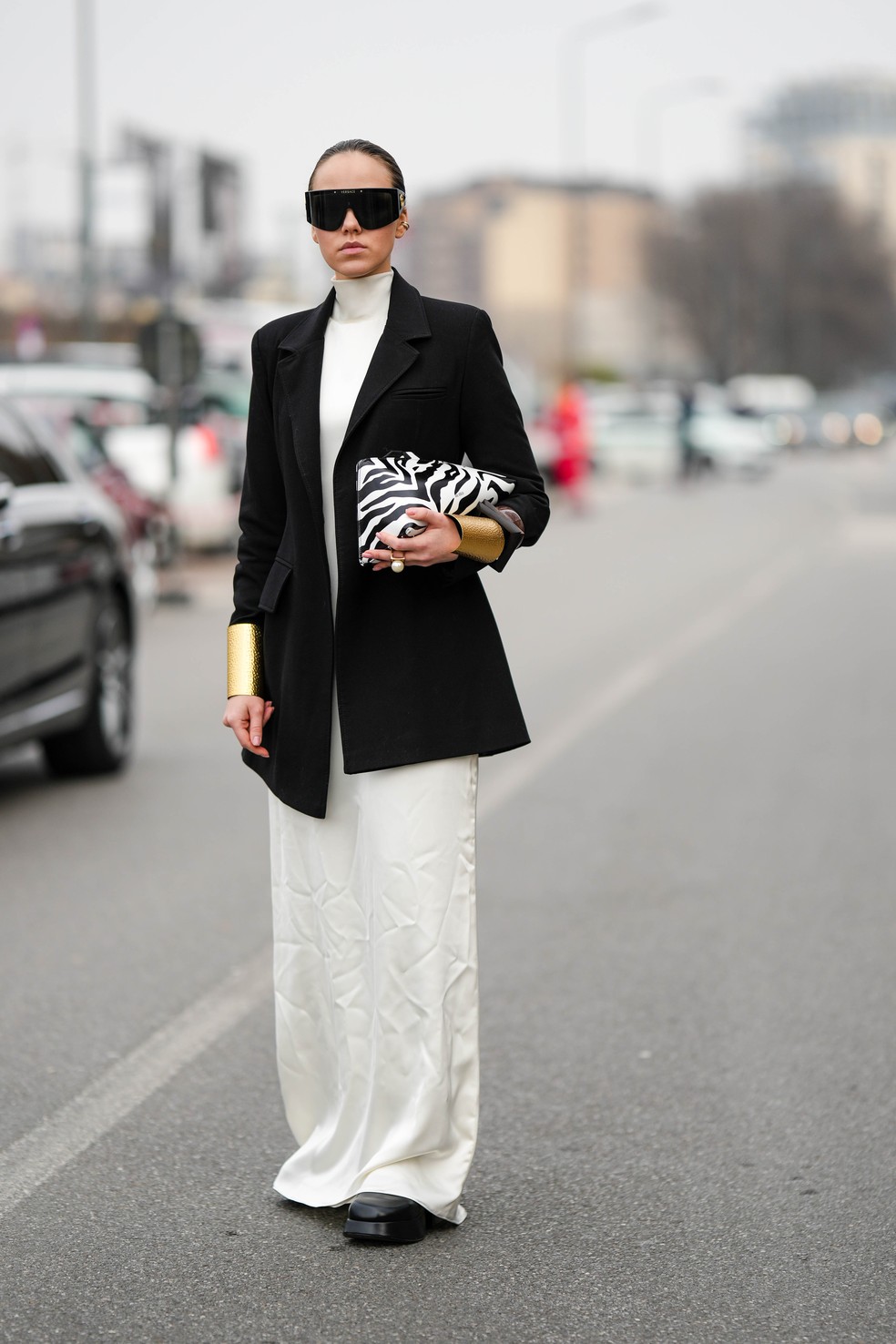 10 looks com bota para o trabalho — Foto: Getty Images