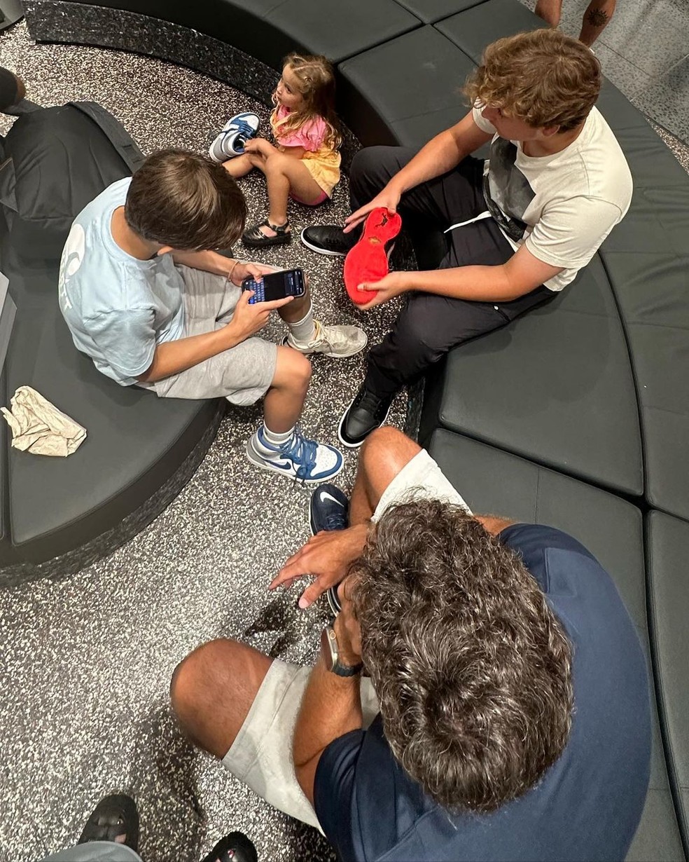 Claudia Leitte está sempre junto a sua família — Foto: Reprodução Instagram