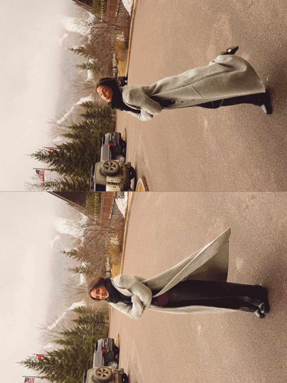 Luisa Gabus Mendes posa em viagem com a mãe — Foto: Reprodução/ Instagram