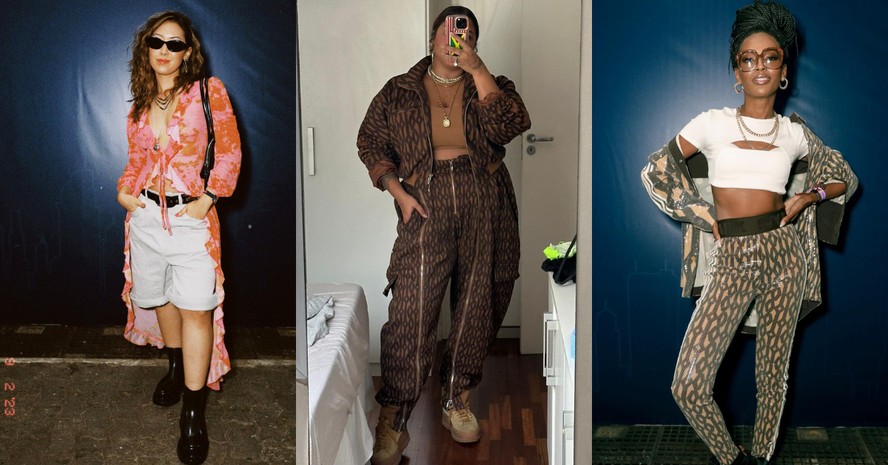 Itens para garantir um look de festival à prova de perregues: Ana Hikari, Jude Paulla e Pathy Dejesus