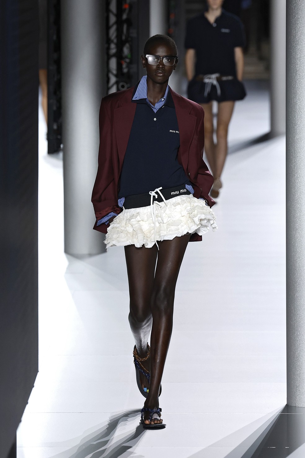 Semana de Moda de Paris: Miu Miu primavera/verão 2024 — Foto: Getty