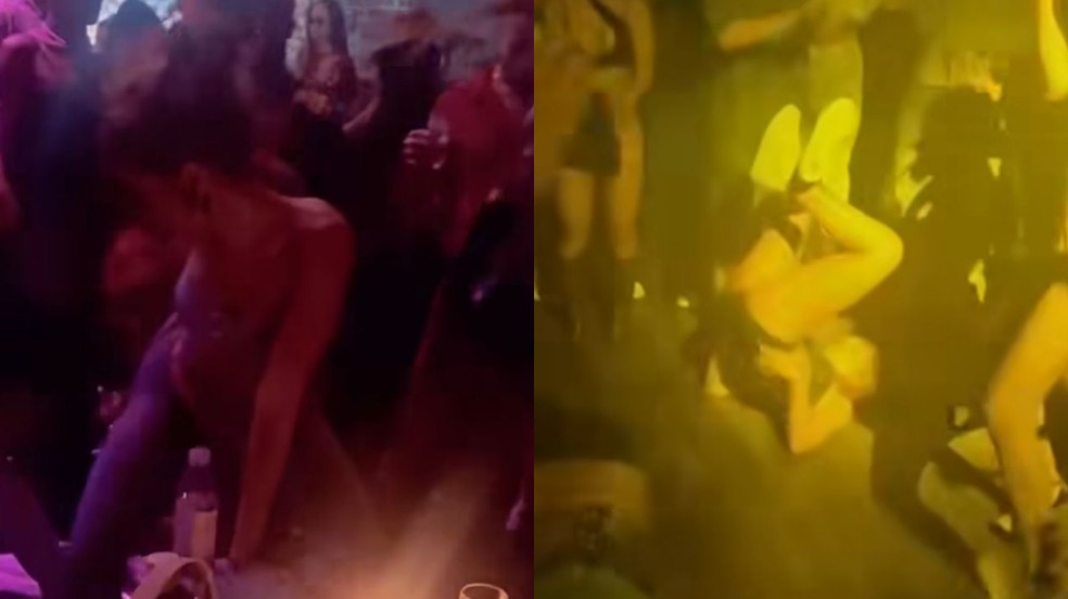 Anitta comemora em after party do VMA rebolando até o chão — Foto: Reprodução/Instagram @anitta