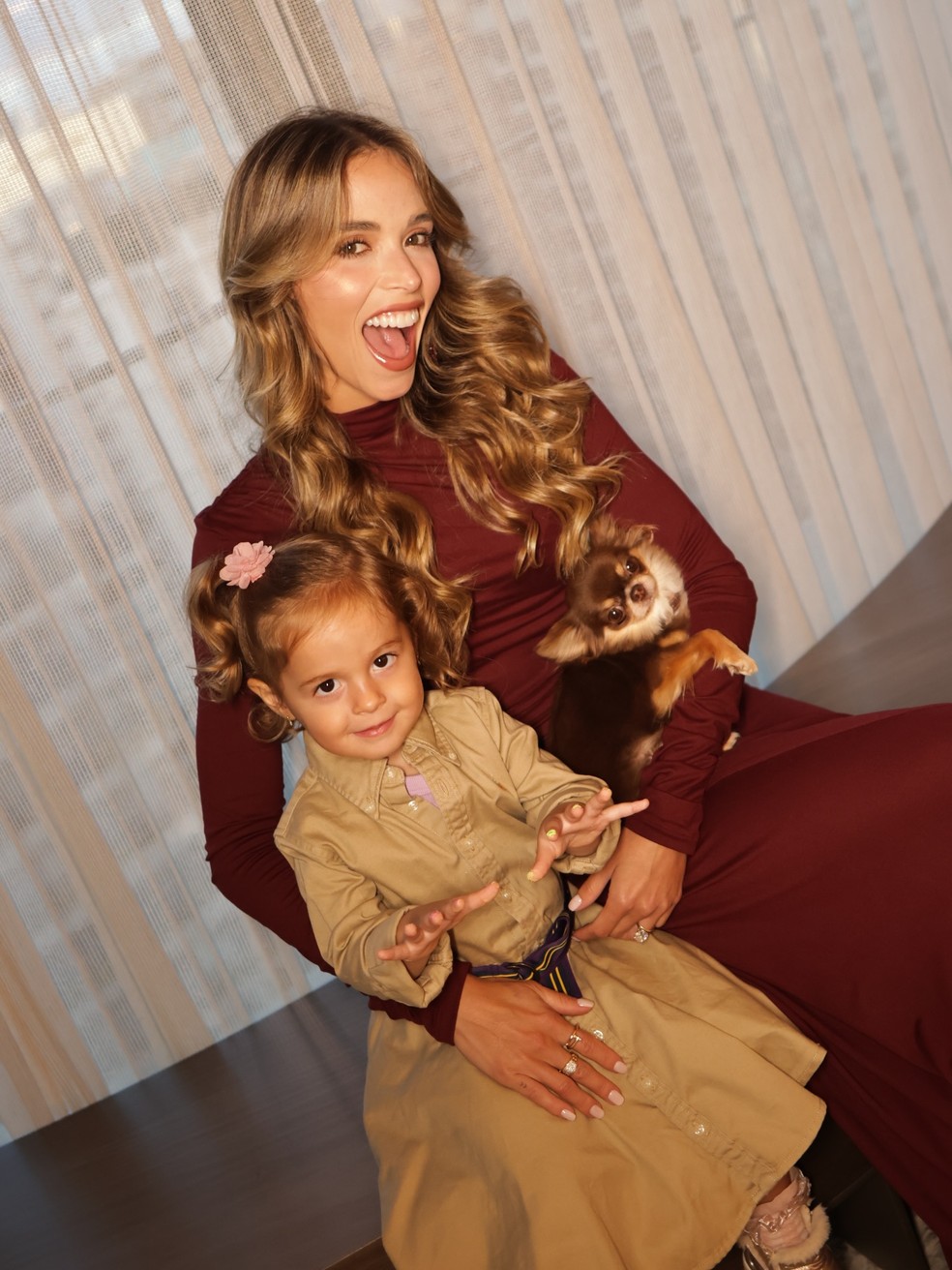 Filha de Kaká e Carol Leite completa 3 aninhos — Foto: Reprodução/ Instagram