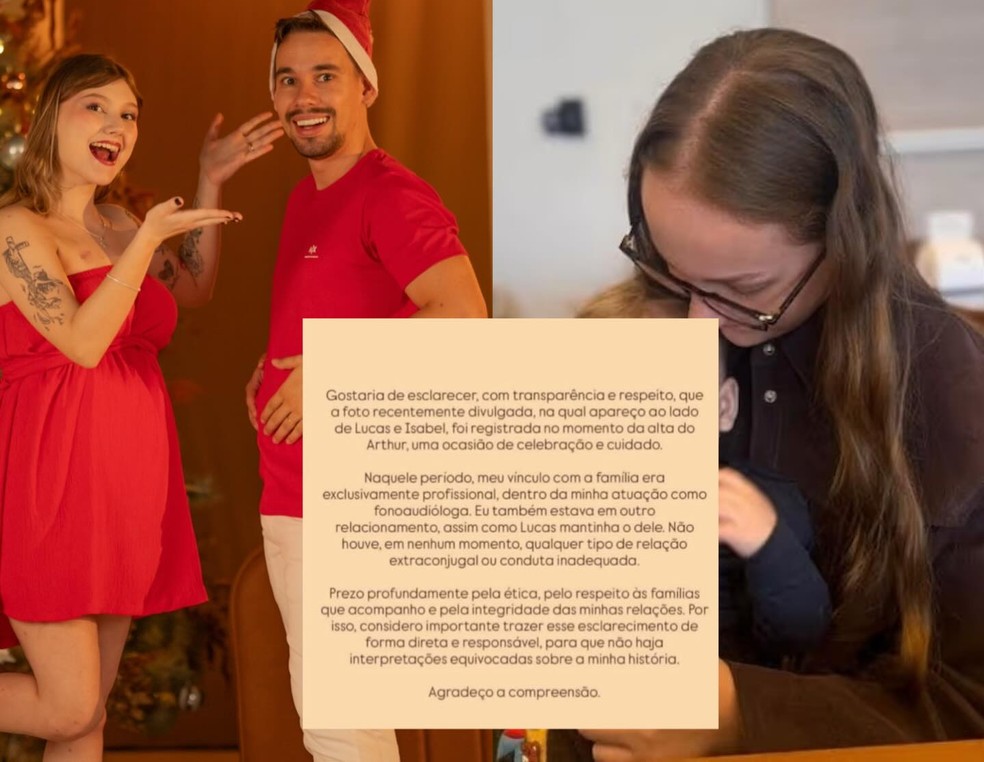 Nova namorada do viúvo de Isabel Veloso se pronuncia — Foto: Reprodução/ Instagram