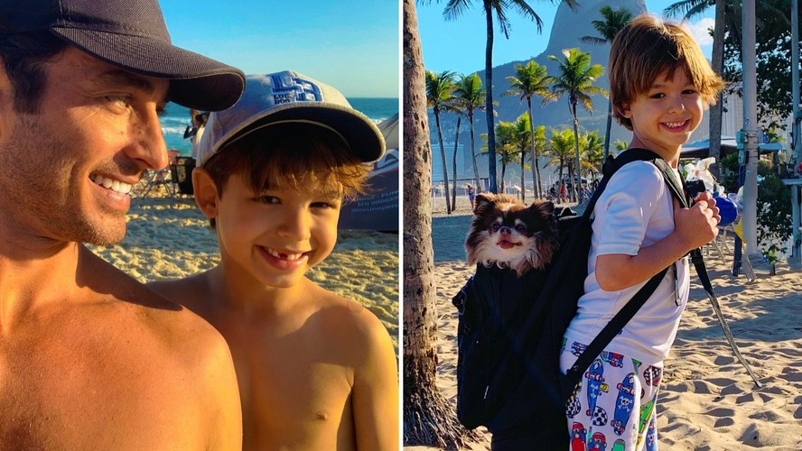 Filho de Isis Valverde ganha declaração do pai ao completar 7 anos ...