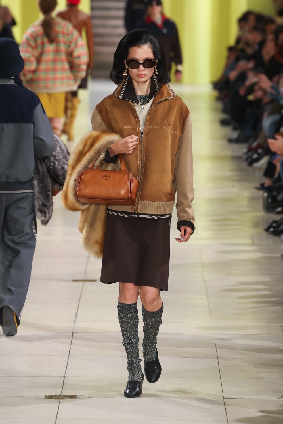 Miu Miu Inverno 25 — Foto: Getty Images