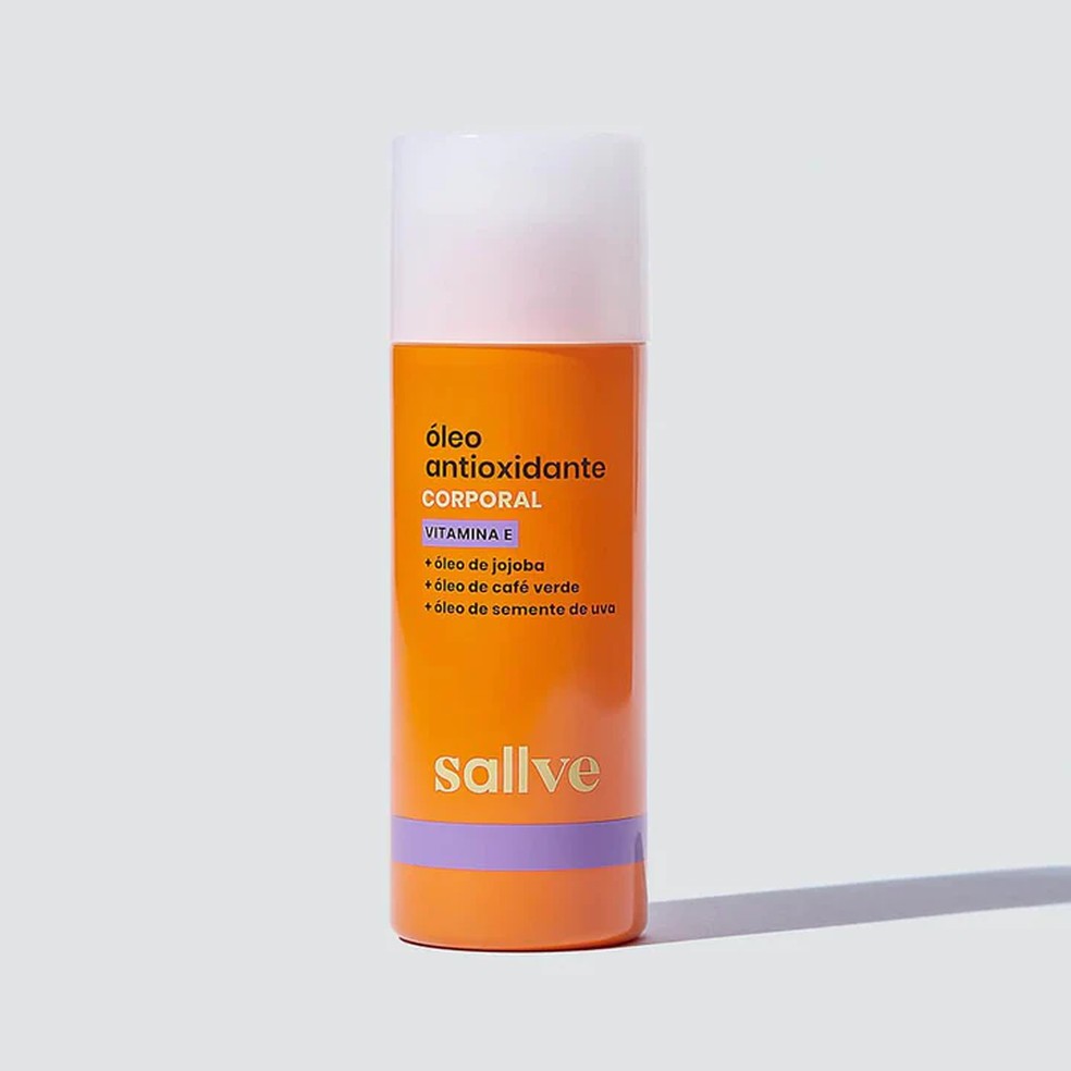 Óleo corporal antioxidante, de Sallve, R$ 69,90 — Foto: Divulgação