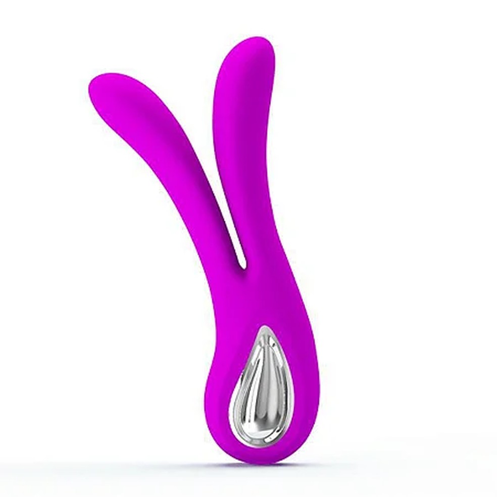 Vibrador com duas pontas Ulysses, de Pretty Love (R$ 296,21) — Foto: Divulgação