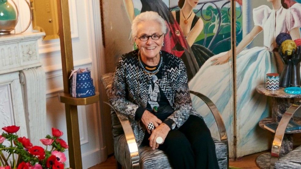 Rosita Missoni morreu aos 93 anos — Foto: Reprodução