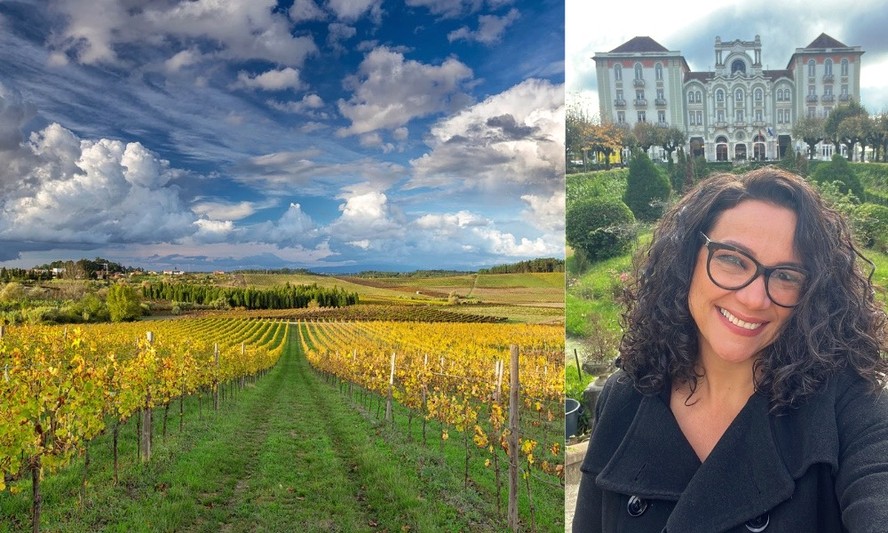 Elaine de Oliveira fala sobre a região da Bairrada, em Portugal