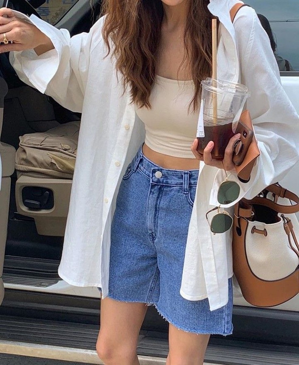 Quer criar um look com camisa social feminina? Veja 22 ideias para ir ...