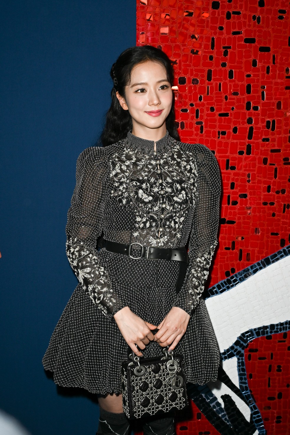 Jisoo veste Christian Dior — Foto: Getty Images