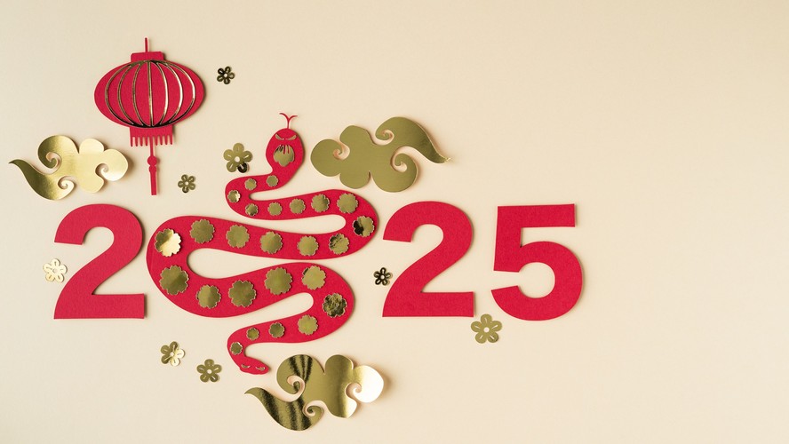 O Ano Novo Chinês 2025 começa dia 3 de fevereiro e será o ano da Serpente