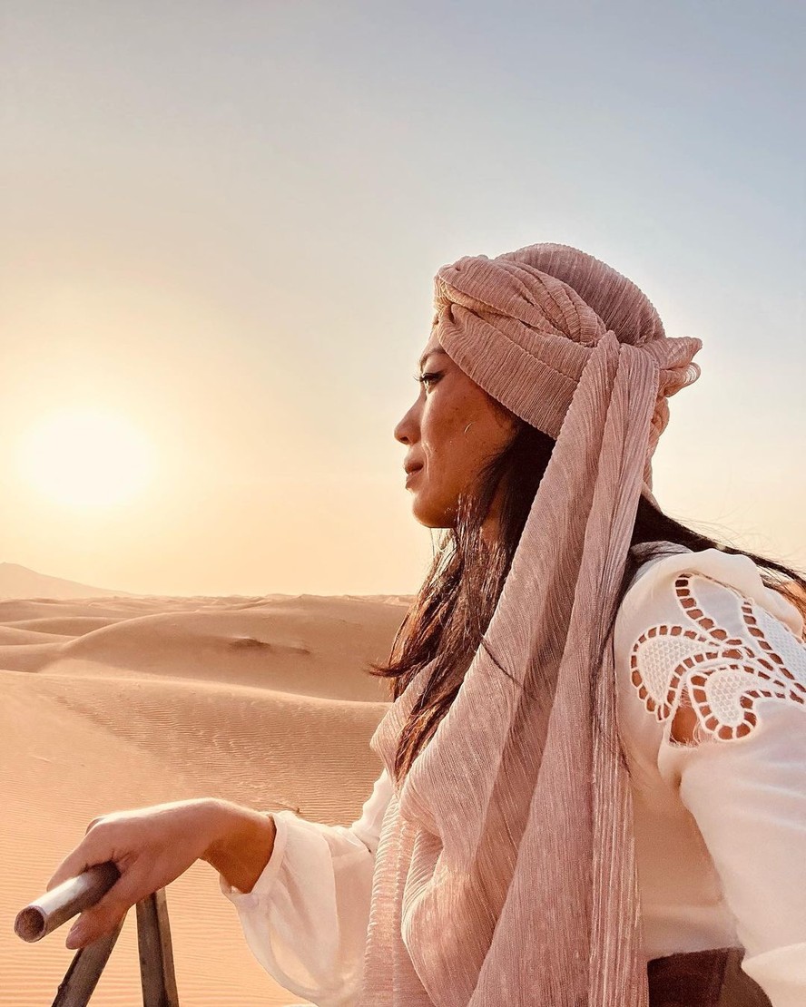 Danni Suzuki abre álbum de viagem ao Marrocos