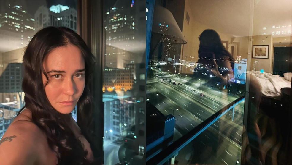 Alessandra Negrini mostrou intimidade em hotel e causou rebuliço na web — Foto: Reprodução Instagram