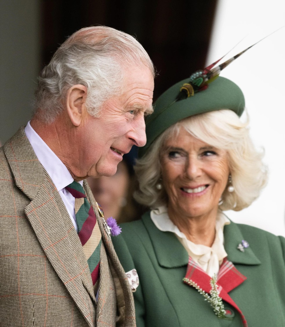 Rei Charles III e a rainha consorte Camilla (Foto: Getty Images) — Foto: Marie Claire