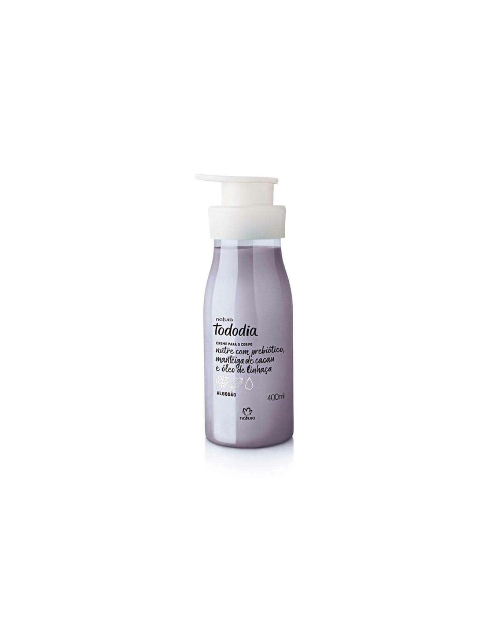 Creme Desodorante Nutritivo Para o Corpo Algodão 400ml, Natura Tododia, R$ 78,90 — Foto: Divulgação