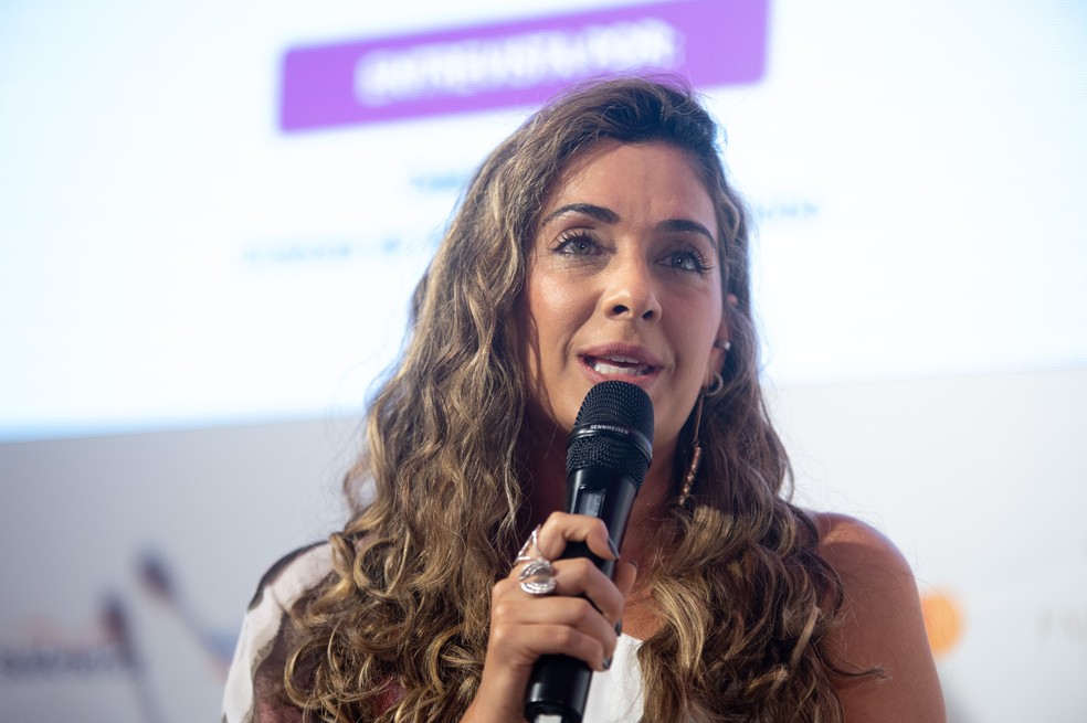 Mirelle Moschella participa da 11ª edição do Power Trip Summit, promovido por Marie Claire — Foto: Ícaro Cerqueira/Marie Claire