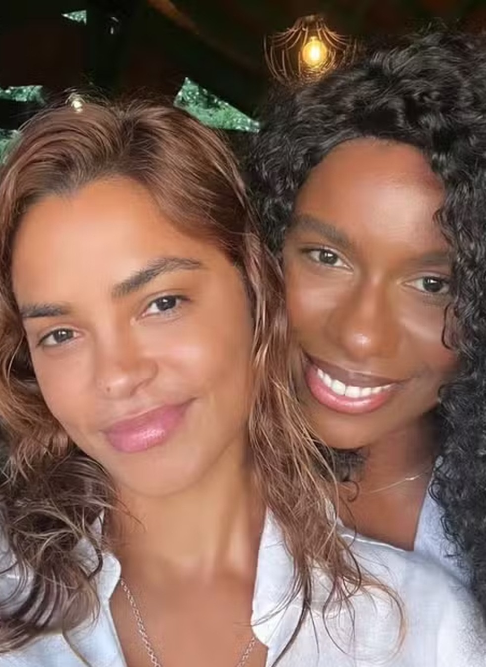 Indira Nascimento e Lucy Alves namoraram por 6 meses — Foto: Reprodução/Instagram