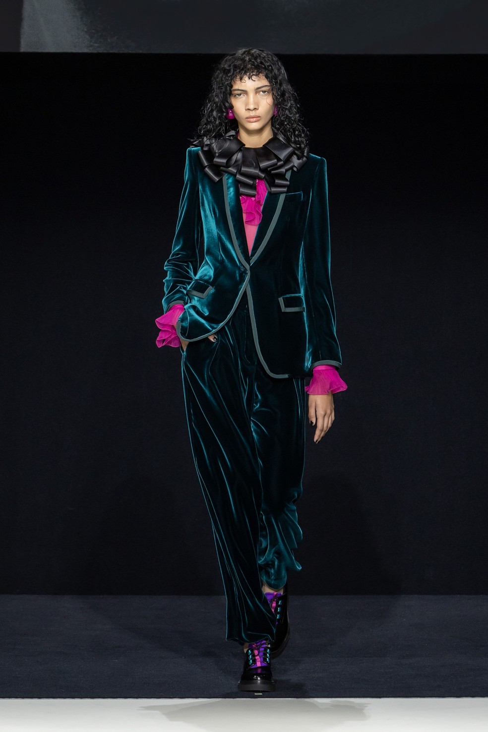 Semana de Moda de Milão: Emporio Armani — Foto: Divulgação
