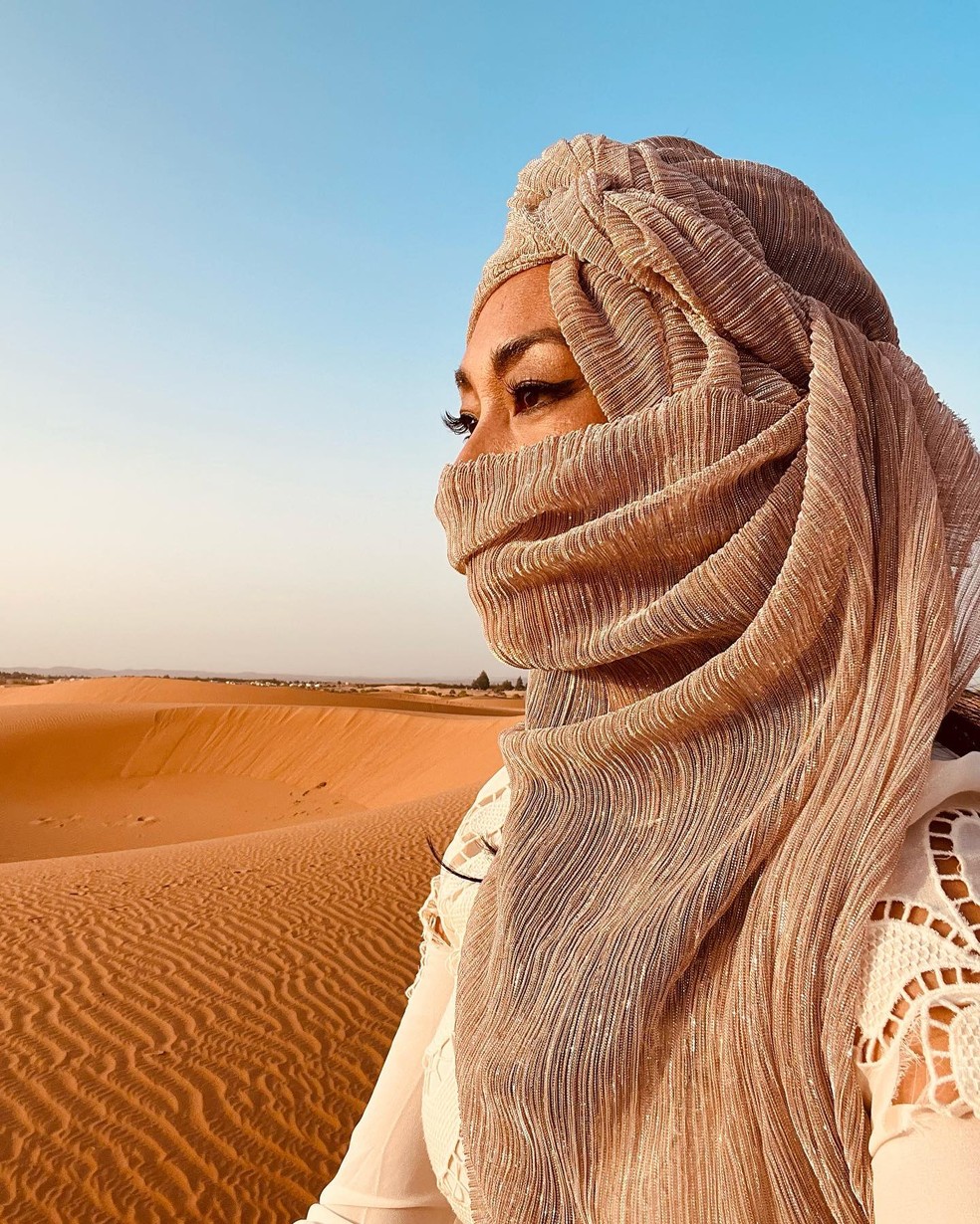 Danni Suzuki abre álbum de viagem ao Marrocos — Foto: reprodução/instagram