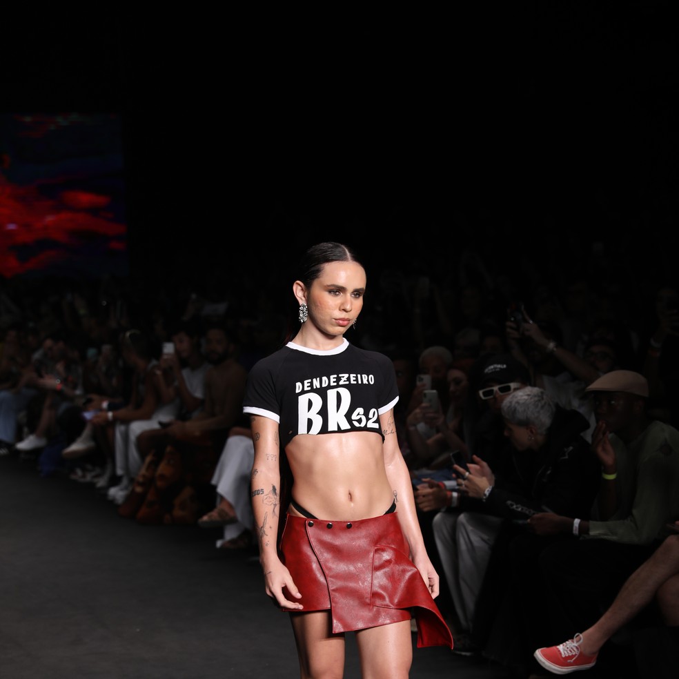 SPFW N56: tendências - Dendezeiro — Foto: Gabriela Queiro @gabiqueiroph