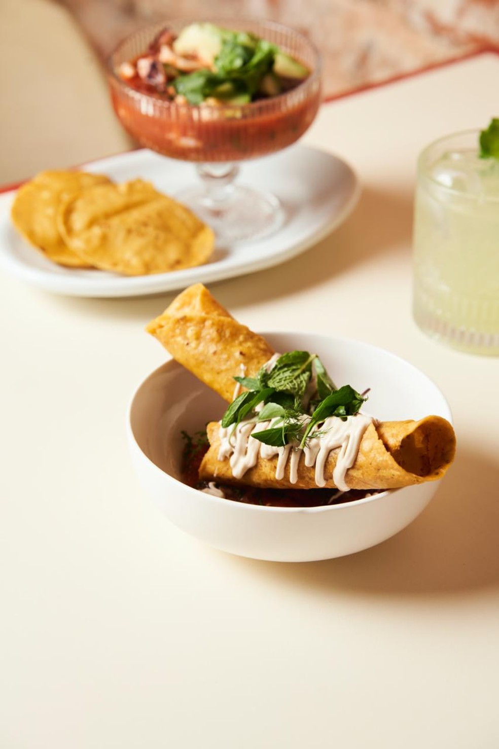 Pratos da LosDos Cantina — Foto: Divulgação