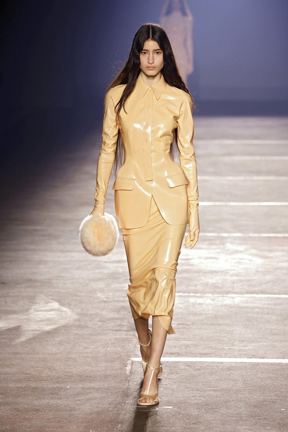 Mugler, verão 2026 — Foto: Getty Images