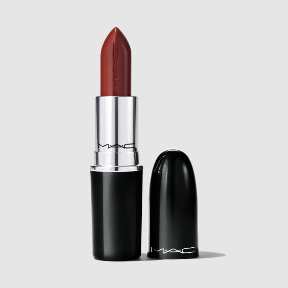 Batom Hidratante Brilhante Lustreglass Sheer-Shine, MAC — Foto: Reprodução