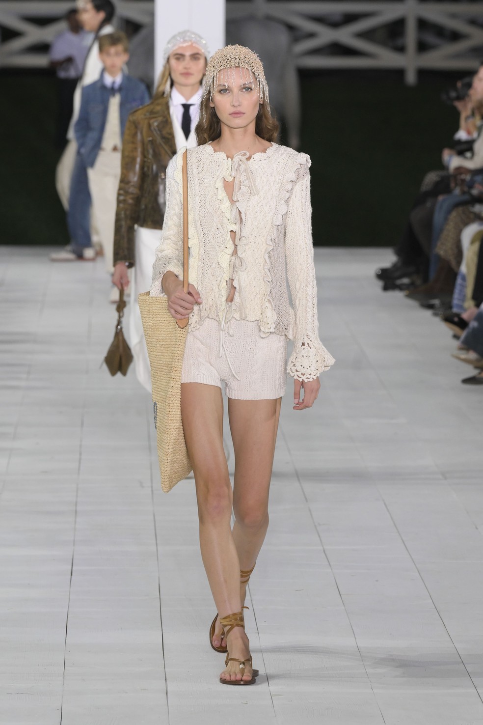 Ralph Lauren primavera/verão 2025 — Foto: Getty Images
