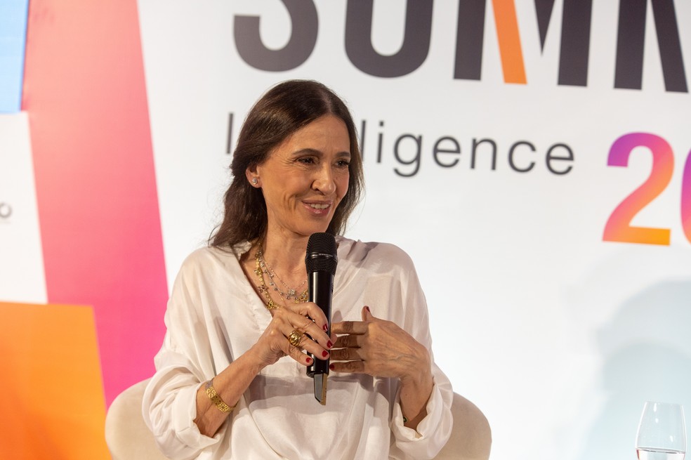 Flora Gil no Power Trip Summit, encontro de lideranças femininas promovido por Marie Claire — Foto: Ícaro Cerqueira/Marie Claire