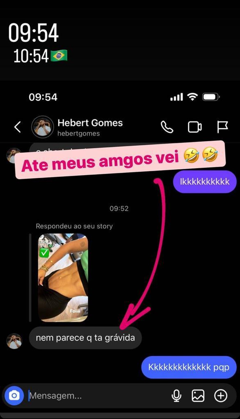 Virgínia Fonseca se diverte com comentário sobre terceira gravidez — Foto: Reprodução/Instagram