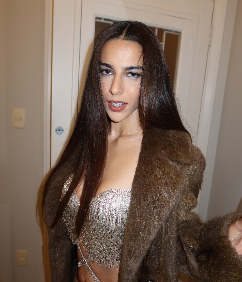 Marina Sena mostra look para aniversário de Liniker — Foto: Reprodução/ Instagram