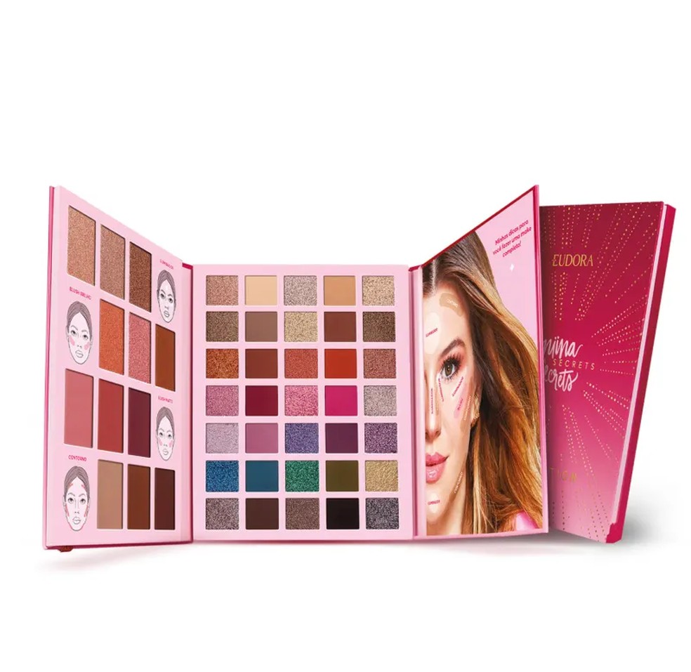 Paleta Celebration, de Niina Secrets, R$ 199,99 — Foto: Divulgação