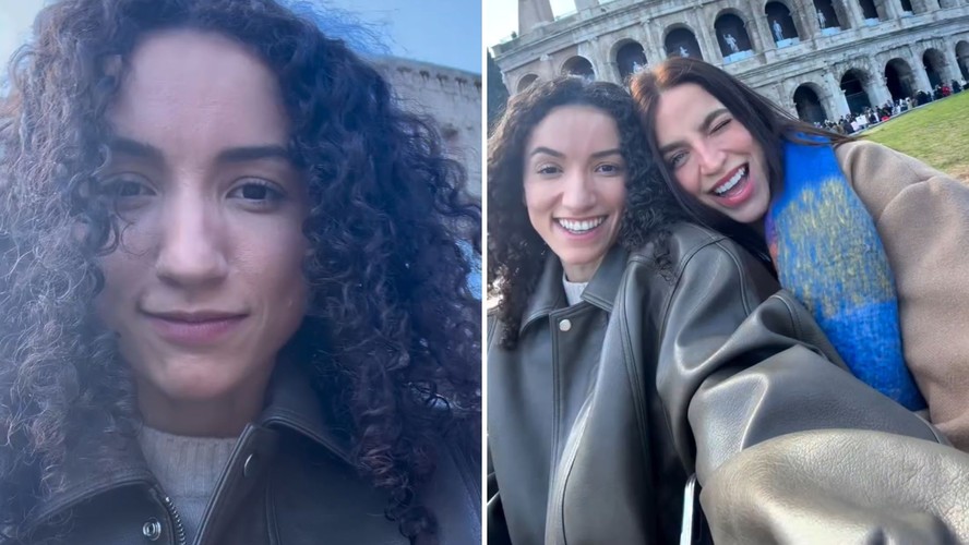 Craque do vôlei, Gabi Guimarães mostra férias com a namorada em Roma