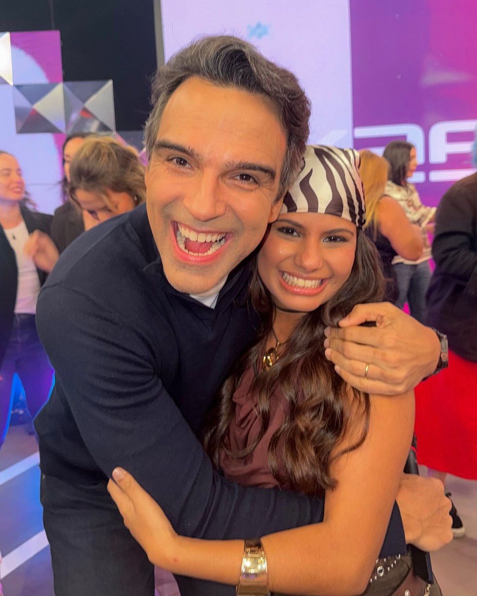 Ex-BBB Gabriela publica declaração para Tadeu Schmidt e apresentador responde: 'Minha panquequinha' — Foto: Reprodução/ Instagram