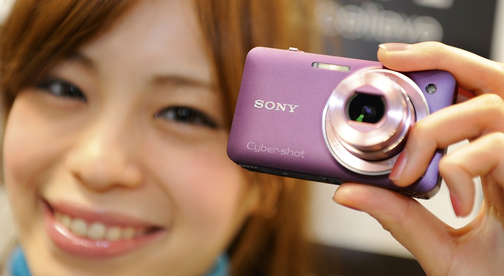 Câmera Cybershot, Sony — Foto: Divulgação