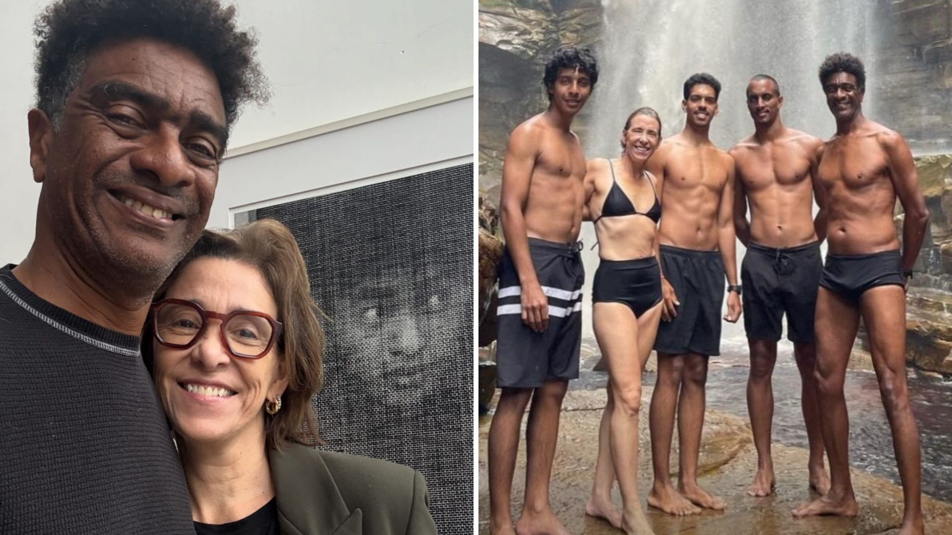 Ana Quintella e Helio de la Peña comemoram bodas de prata ...