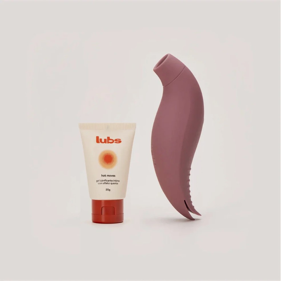 Sugador de Clitóris Bloom e Gel Lubrificante Hot Moves, de Lubs, em oferta nesta Black Friday — Foto: Divulgação