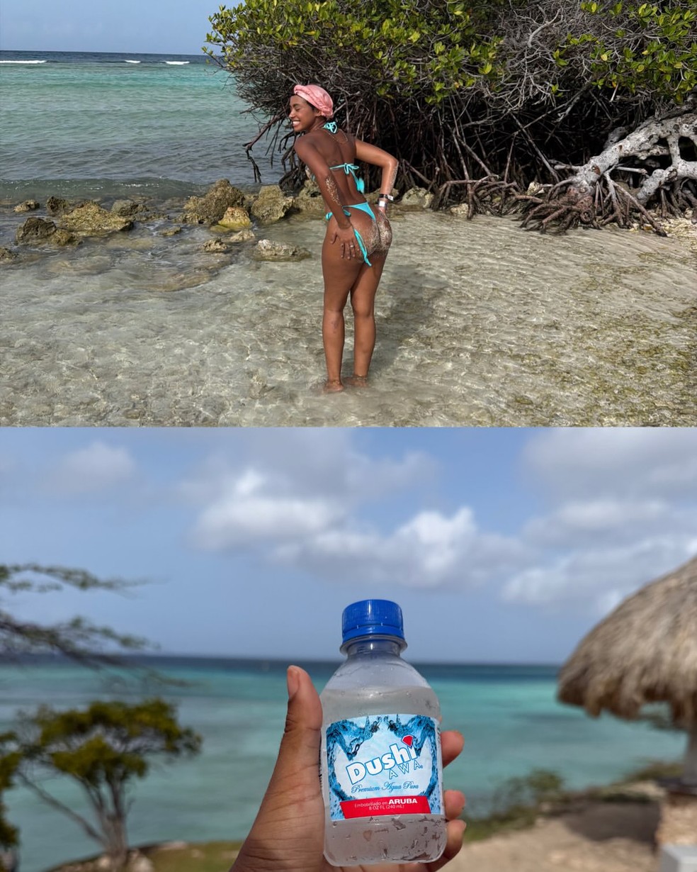 De férias, Gabz publica registros de viagem ao Caribe — Foto: Reprodução/ Instagram