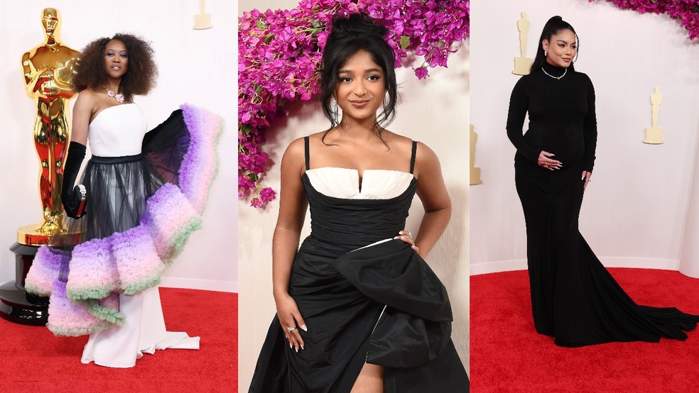 Destaques do tapete vermelho do Oscar 2024 — Foto: Getty Images