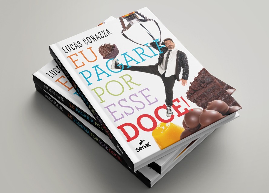 Lucas Corazza e a confeitaria doce em livro