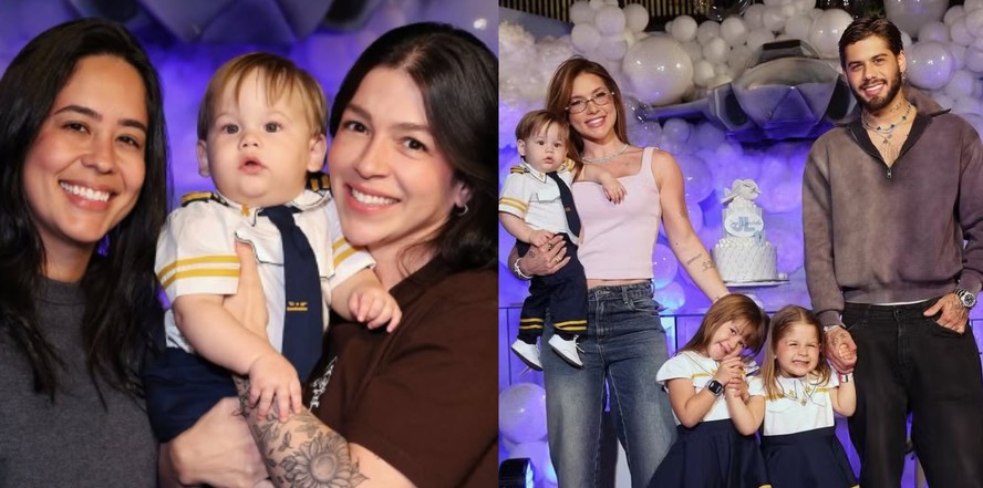 Cunhada de Zé Felipe rebate rumor de 'climão' entre ele e Virgínia em festa  do filho: '