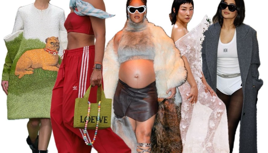 Detalhes de passarela, street style e das famosas que vestem Loewe e a colocaram no topo das marcas mais desejadas