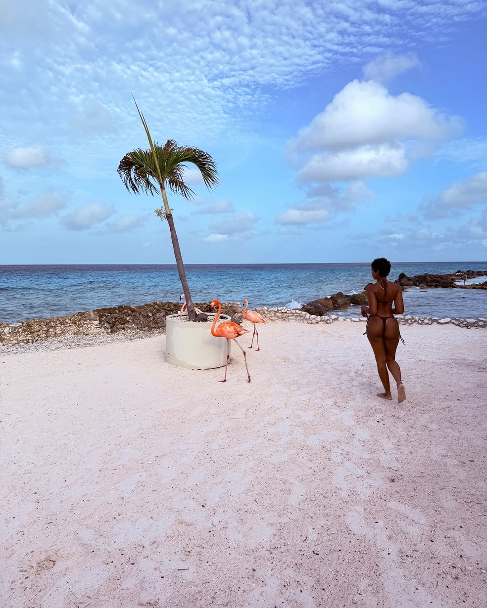 De férias, Gabz publica registros de viagem ao Caribe — Foto: Reprodução/ Instagram