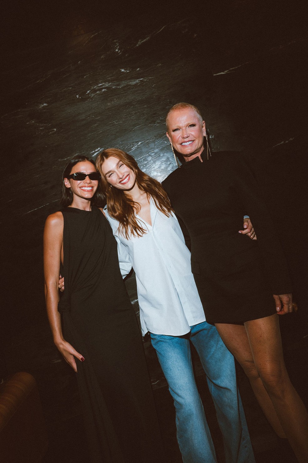 Bruna Marquezine, Sasha Meneghel e Xuxa — Foto: Leca Novo