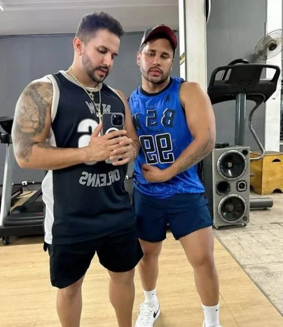 Babal e Lucas Guimarães — Foto: Reprodução/Instagram