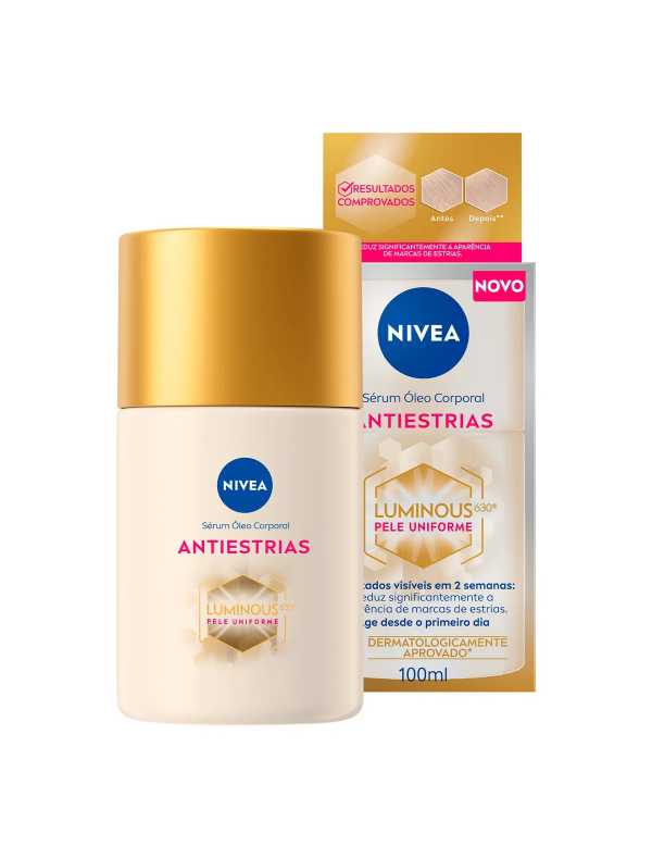 Sérum Corpo Antiestrias Nivea Luminous 630