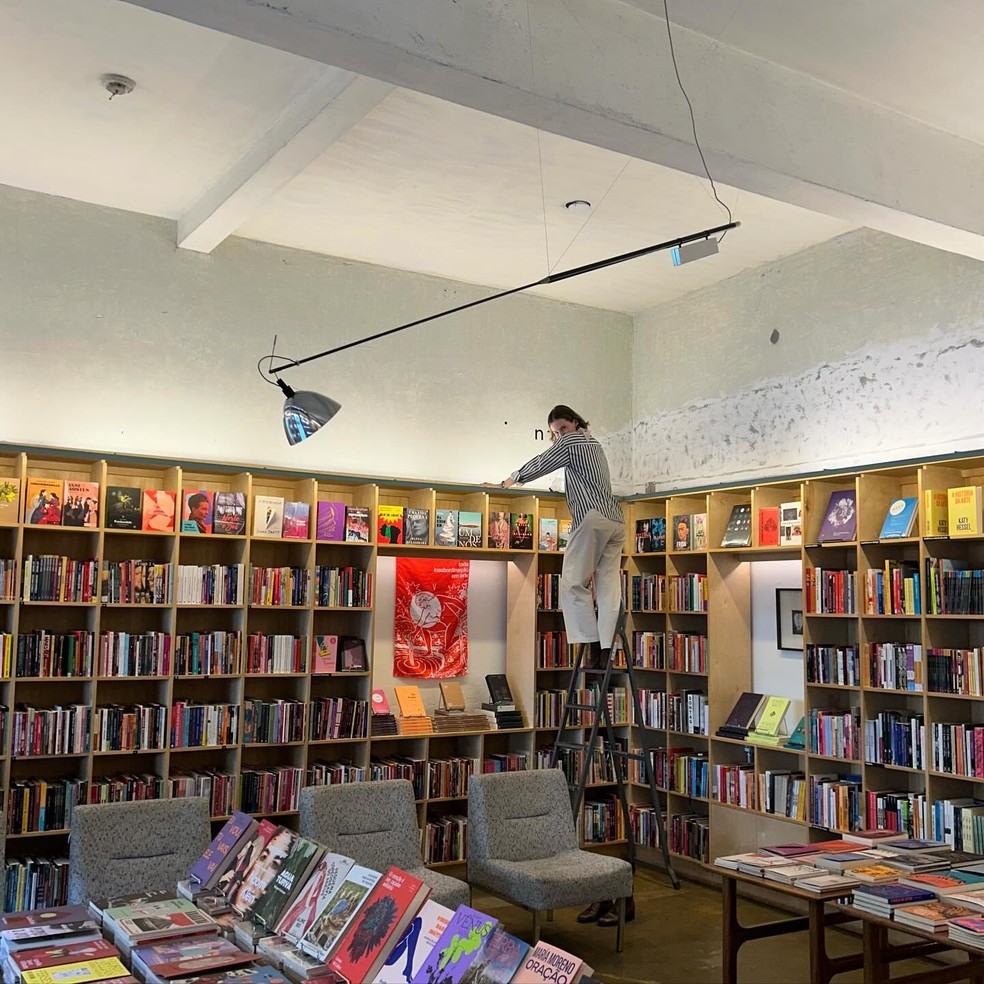 Livraria Gato Sem Rabo — Foto: Reprodução/Instagram @gato.sem.rabo