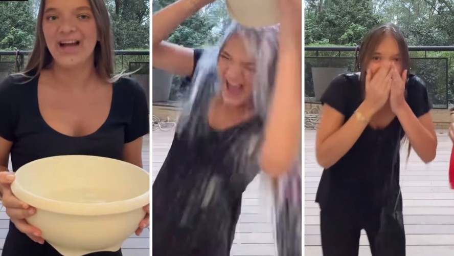 Rafa Justus participa do novo 'Ice Bucket Challenge'; entenda causa